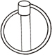 Шплинт (штифт) с кольцом