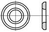 Шайба закаленная круглая для высоконагруженных предварительно напряженных резьбовых соединений (HV) стальных конструкций